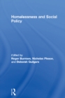 Homelessness and Social Policy - eBook