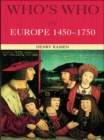 Who's Who in Europe 1450-1750 - eBook