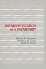 Memory Search By A Memorist - eBook