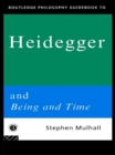 Routledge Philosophy GuideBook to Heidegger and Being and Time - eBook