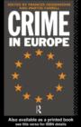Crime in Europe - eBook