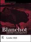Blanchot : Extreme Contemporary - eBook