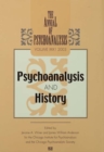 The Annual of Psychoanalysis, V. 31 : Psychoanalysis and History - eBook
