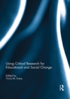 Using Critical Research for Educational and Social Change - eBook