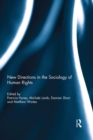 New Directions in the Sociology of Human Rights - eBook
