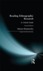 Reading Ethnographic Research - eBook