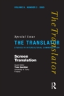Screen Translation : Special Issue of The Translator (Volume 9/2, 2003) - eBook