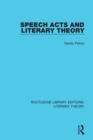 Speech Acts and Literary Theory - eBook