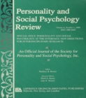 Personality and Social Psychology at the Interface : New Directions for Interdisciplinary Research: A Special Issue of personality and Social Psychology Review - eBook