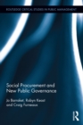 Social Procurement and New Public Governance - eBook