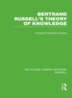 Bertrand Russell's Theory of Knowledge - eBook