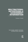 Multinational Enterprises and Government Intervention (RLE International Business) - eBook