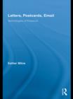 Letters, Postcards, Email : Technologies of Presence - eBook