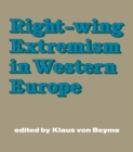 Right-wing Extremism in Western Europe - eBook