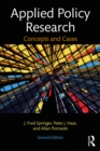 Applied Policy Research : Concepts and Cases - eBook