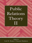 Public Relations Theory II - eBook
