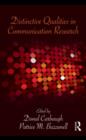 Distinctive Qualities in Communication Research - eBook