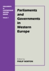 Parliaments in Contemporary Western Europe - eBook