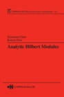 Analytic Hilbert Modules - eBook