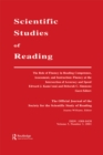 The Role of Fluency in Reading Competence, Assessment, and instruction : Fluency at the intersection of Accuracy and Speed: A Special Issue of scientific Studies of Reading - eBook