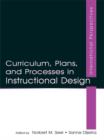 Curriculum, Plans, and Processes in Instructional Design : International Perspectives - eBook