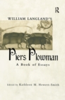 William Langland's Piers Plowman : A Book of Essays - eBook