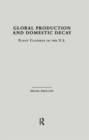 Global Production and Domestic Decay : Plant Closings in the U.S. - eBook