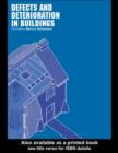 Defects and Deterioration in Buildings : A Practical Guide to the Science and Technology of Material Failure - eBook