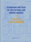 Standard Method of Specifying for Minor Works - eBook