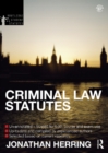 Criminal Law Statutes 2012-2013 - eBook