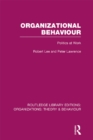 Organizational Behaviour (RLE: Organizations) : Politics at Work - eBook