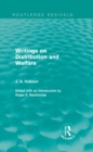 Writings on Distribution and Welfare (Routledge Revivals) - eBook