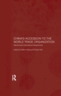 China's Accession to the World Trade Organization : National and International Perspectives - eBook