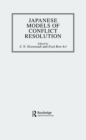 Japanese Models Of Conflict Resolution - eBook