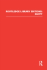 Routledge Library Editions: Egypt - eBook