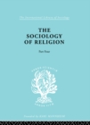 The Sociology of Religion Part 4 - eBook