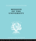 Mission of the University - eBook