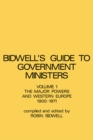 Guide to Government Ministers : The Major Powers and Western Europe 1900-1071 - eBook
