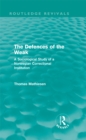 The Defences of the Weak (Routledge Revivals) : A Sociological Study of a Norwegian Correctional Institution - eBook