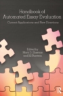 Handbook of Automated Essay Evaluation : Current Applications and New Directions - eBook