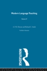 Modern Language Teaching Linguistic Foundations : Britain and Scandinavia Volume 4 - eBook
