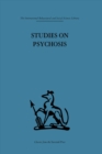 Studies on Psychosis : Descriptive, psycho-analytic and psychological aspects - eBook