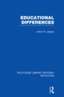 Educational Differences (RLE Edu L) - eBook