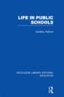 Life in Public Schools (RLE Edu L) - eBook