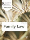 Family Lawcards 2012-2013 - eBook