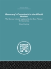 Germany's Comeback in the World Market : the German 'Miracle' explained by the Bonn Minister for Economics - eBook