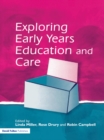 Exploring Early Years Education and Care - eBook