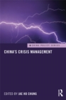 China's Crisis Management - eBook