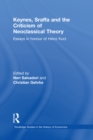 Keynes, Sraffa and the Criticism of Neoclassical Theory : Essays in Honour of Heinz Kurz - eBook