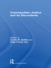 Cosmopolitan Justice and its Discontents - eBook